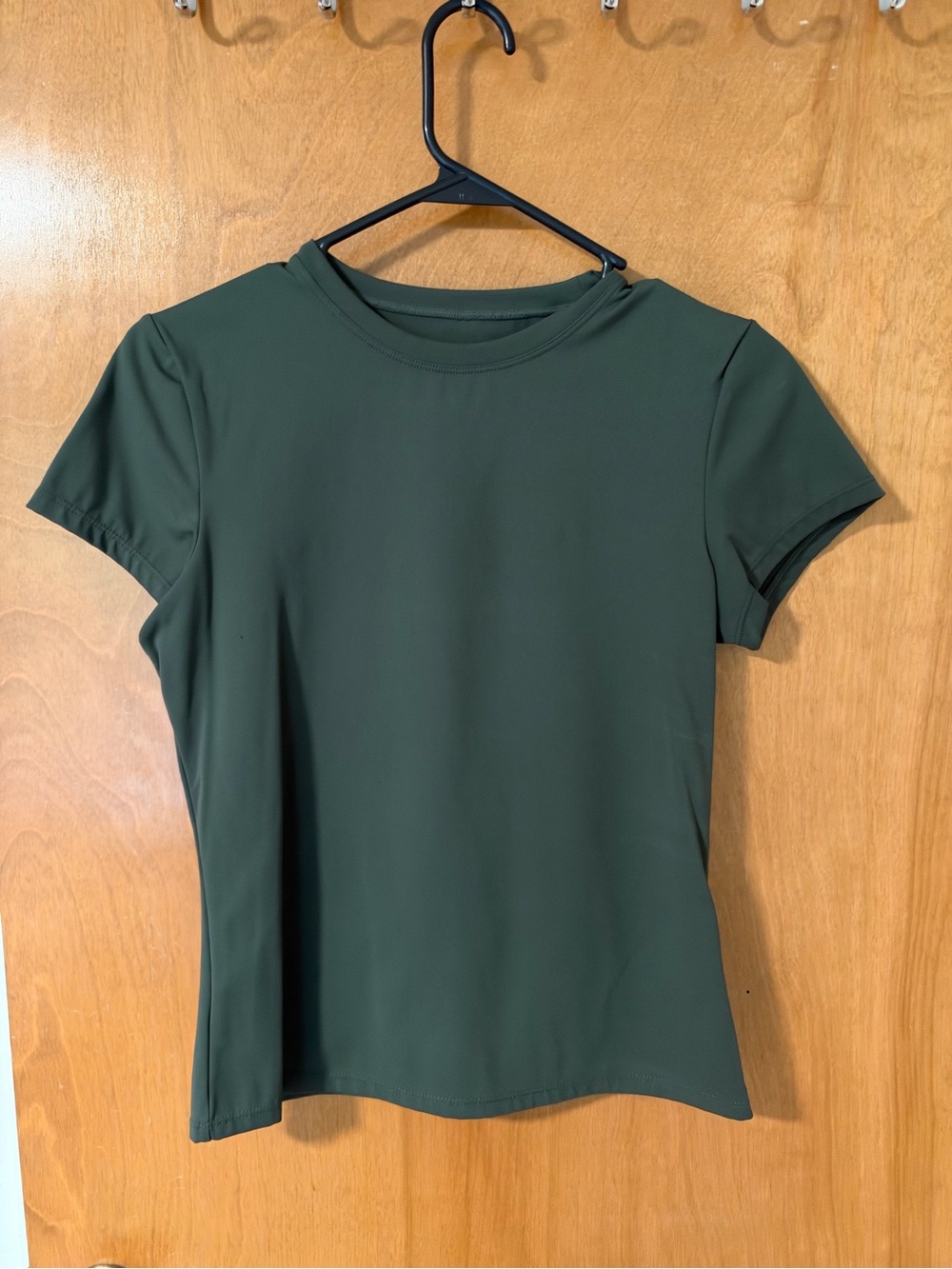 Adanola Forest Green Ultimate Cap Sleeve Top